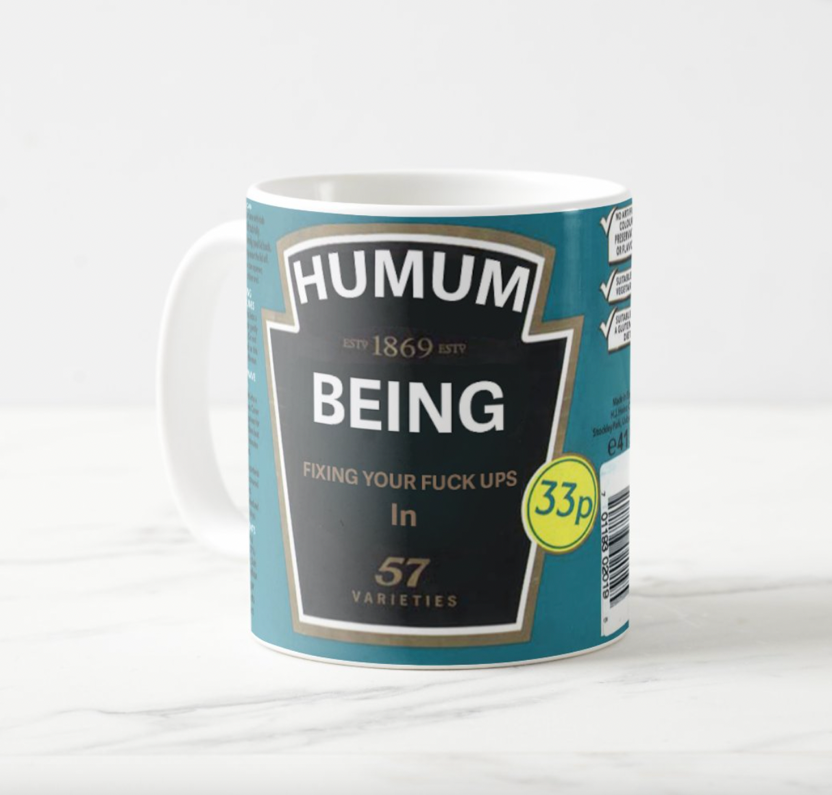 Funny Humum Being Mug