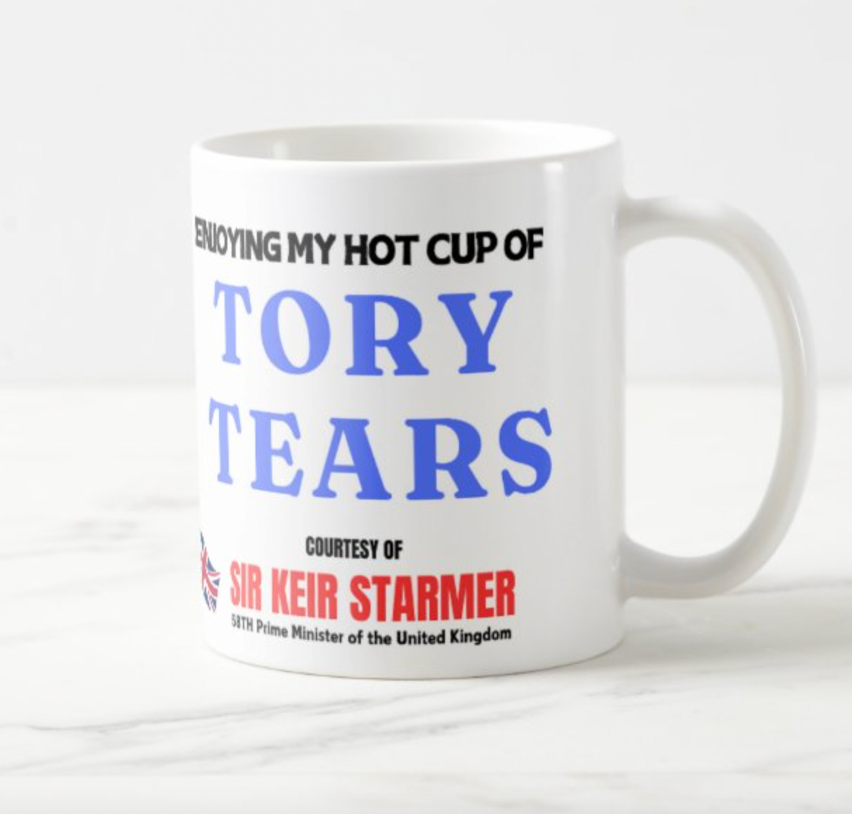 Labour Party Mug - Cup of Hot Tory Tears Mug