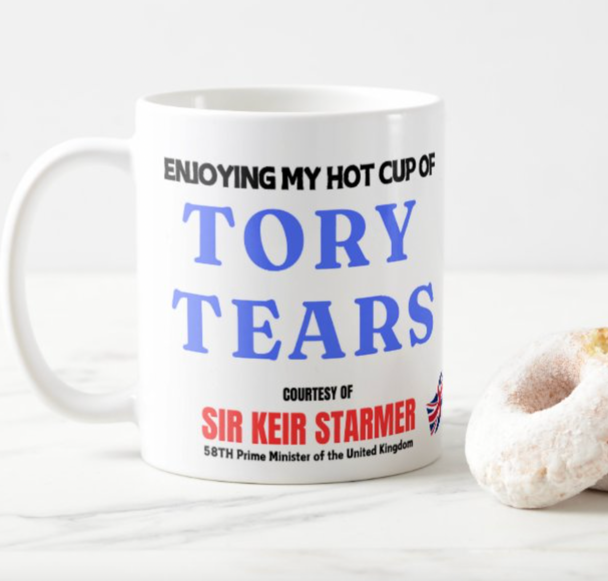 Labour Party Mug - Cup of Hot Tory Tears Mug